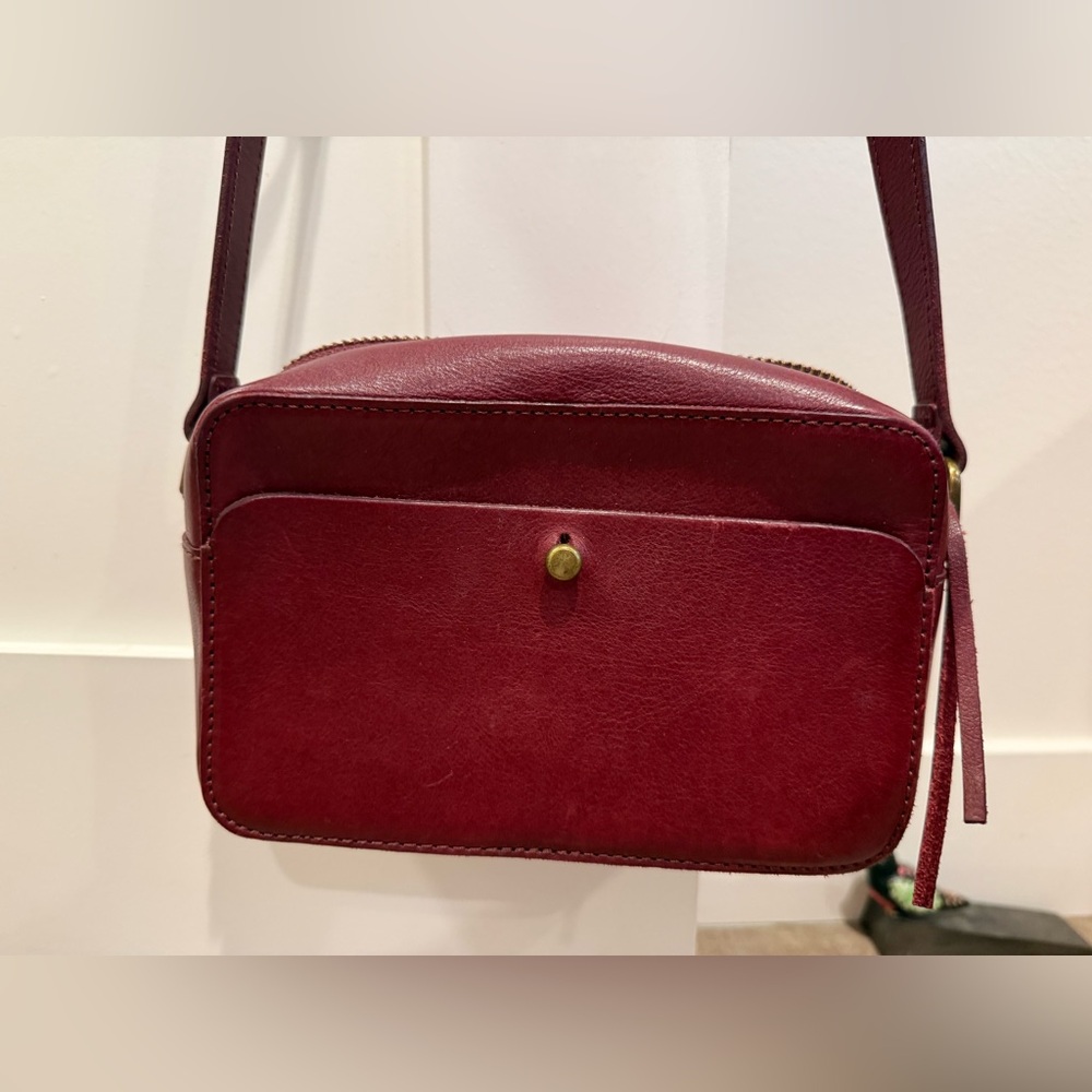 Madewell Deep Red Crossbody Bag